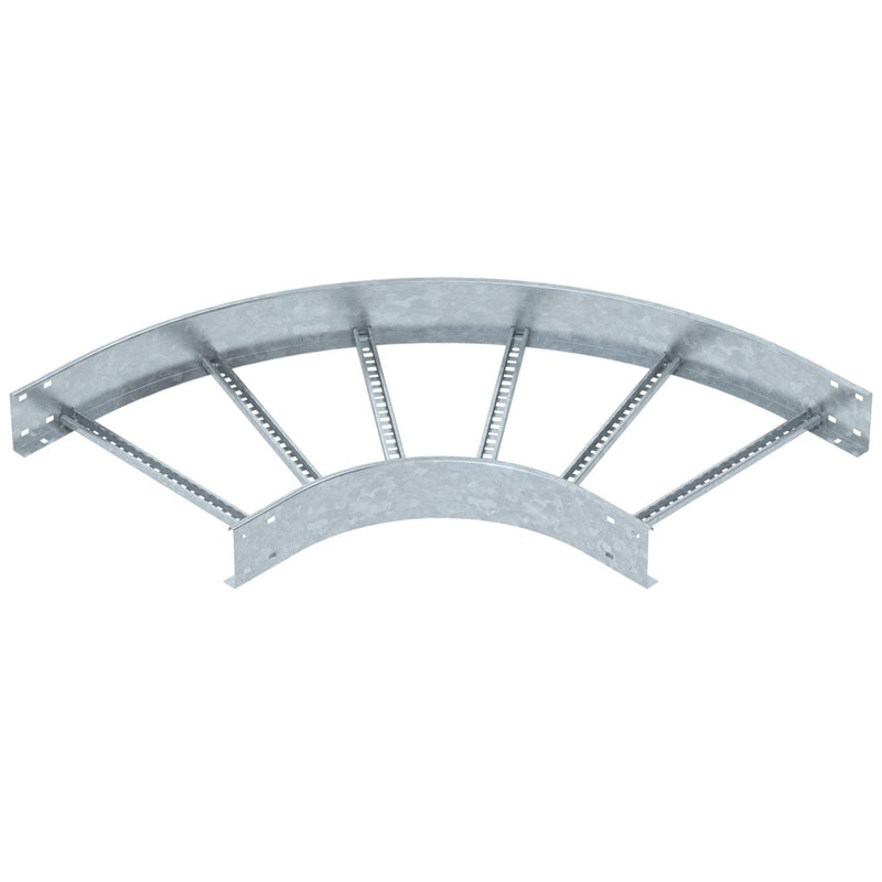 OBO Bettermann - Bogen für Kabelleiter Bogen LB 90 1150 R3 FT 90 Grad