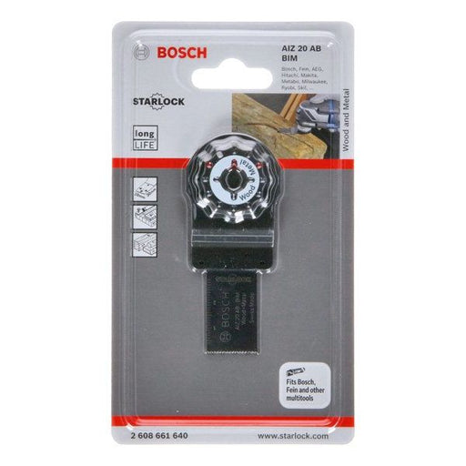 Bosch - Blatt für Oszillierer BIM Tauchsägeblatt AIZ 20 2608661640 AB Wood and Metal 30