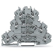 WAGO - Bauelement-Reihenklemme Dreistock-Diodenklemme 2002-3211/1000-410 − 50 Stück