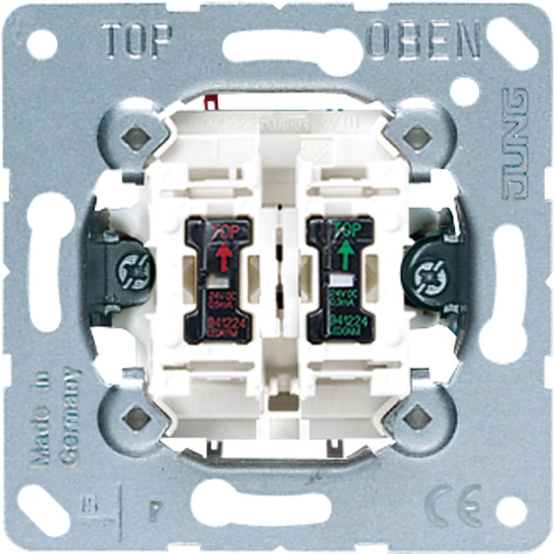 Jung - Installationsschalter Raumtemperaturregler 505 KO5 VEU M 24 24V