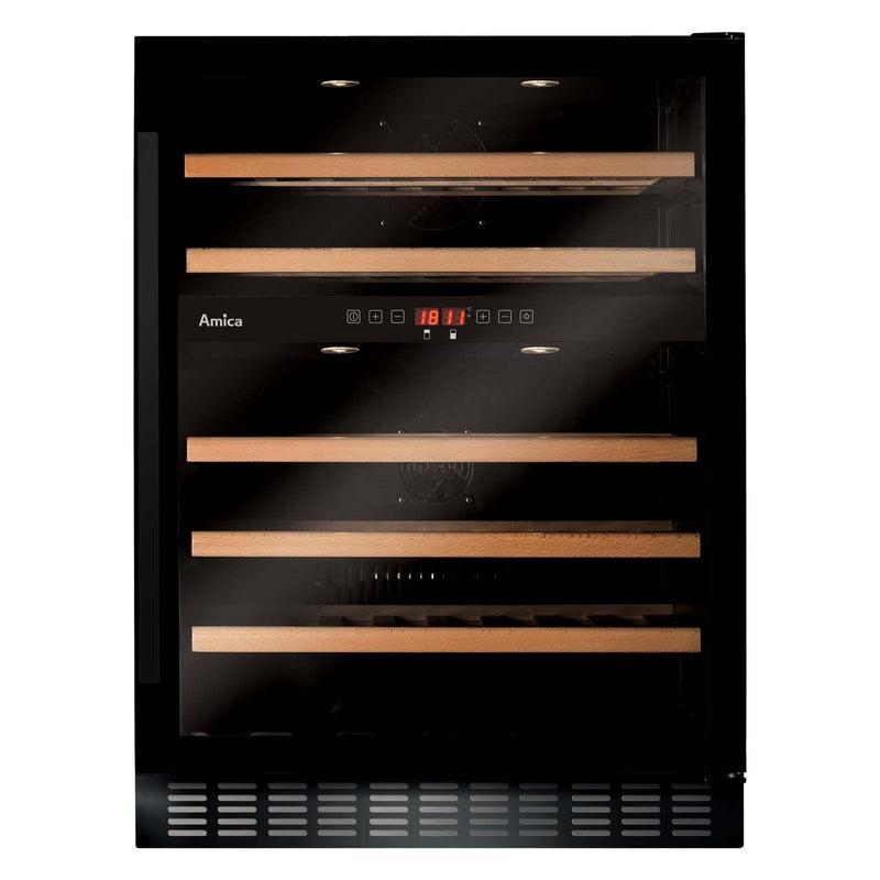 Amica - Weinkühlschrank Wein-Klimagerät WK 341 110-2 S X-Type,unterbaufähig