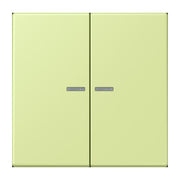 Jung - Abdeckung/Bedienelement für Installationsschalterprogramme Wippe mit Lichtleiter LC 102 KO5 222 vert jaune clair