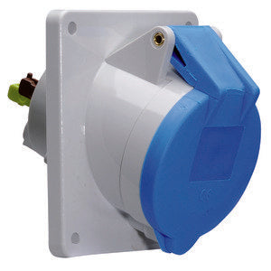 Bals Elektrotech - CEE-Anbausteckdose (IEC 60309) Anbausteckdose geneigt 32A 12789 3p 230V 6h IP44
