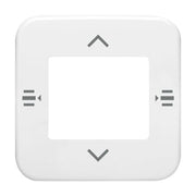 Busch-Jaeger - Einsatz/Abdeckung für Kommunikationstechnik Zentralscheibe alpinweiß 6108/61-214 7-fach KNX