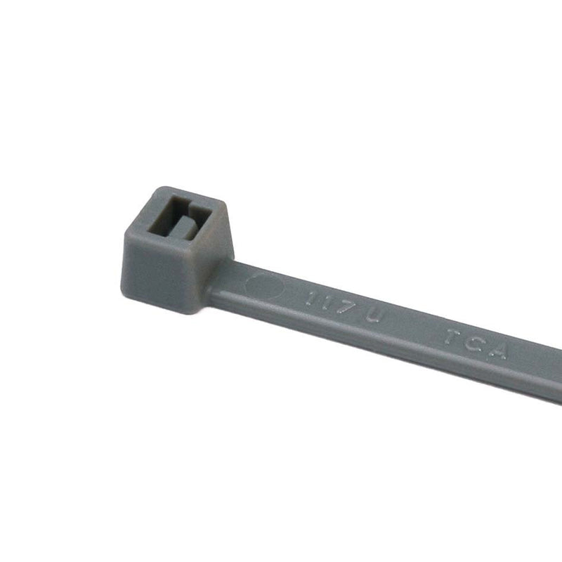 HellermannTyton - Kabelbinder T30R-PA46-GY − 100 Stück