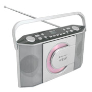 Soundmaster - Radio Stereo-Kofferradio m.CD RCD1755SI si CD/PLL/Hörbuchf.