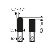 Bosch - Kreissägeblatt Top 2608642099 Precision Best for