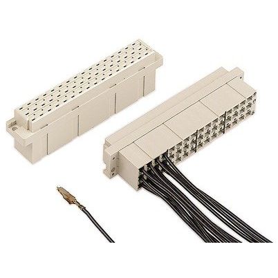 Harting - Leiterplattensteckverbinder Kabelstecker 09050483202 DIN-Power E048-FC-B − 80 Stück