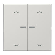 Jung - Bedienelement intelligent Taster 2fach BT LS 17102 P LG JUNG HOME