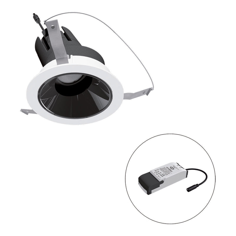 EVN Lichttechnik - Downlight/Strahler/Flutlicht LED-Einbauleuchte modular F02R09AM1340L24P Konfigurationstype