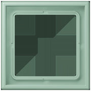 Jung - Abdeckrahmen Rahmen 1-fach LC 981 217 vert anglais clair