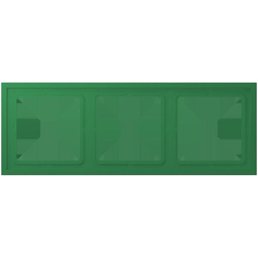 Jung - Abdeckrahmen Rahmen 3-fach LCZ 983 BF 219 vert fonce