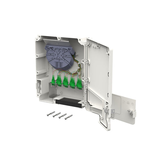 Metz Connect - Patchpanel LWL OpDAT MV 9xLC-D APC OS2 15036C97609-E splice IP54