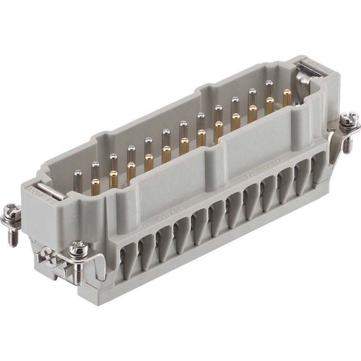 Harting - Kontakteinsatz für Rechtecksteckverbinder Steckverbinder-Einsatz 09330242691 Han 24E-STI FE AU