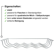 Siemens - Zubehör/Ersatzteile für Kühlgeräte Flaschenablage KS10Z030 verchromt f.statischeKühls