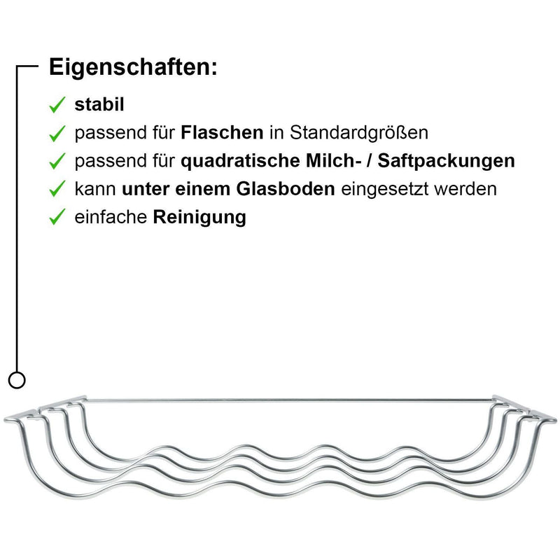 Siemens - Zubehör/Ersatzteile für Kühlgeräte Flaschenablage KS10Z030 verchromt f.statischeKühls