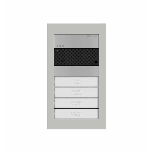 Comelit - Montageelement für Türstation Adapterrahmen UT9154B sw, 4-Module