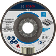 Bosch - Trenn-/Schleifscheibe PRO Metal Gebundene 2608600007 Schleifscheibe 115 x − 10 Stück