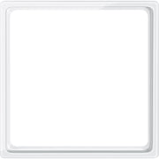 Merten - Einsatz/Abdeckung für Kommunikationstechnik Zwischenring pws/gl 518519 für Kombieinsatz
