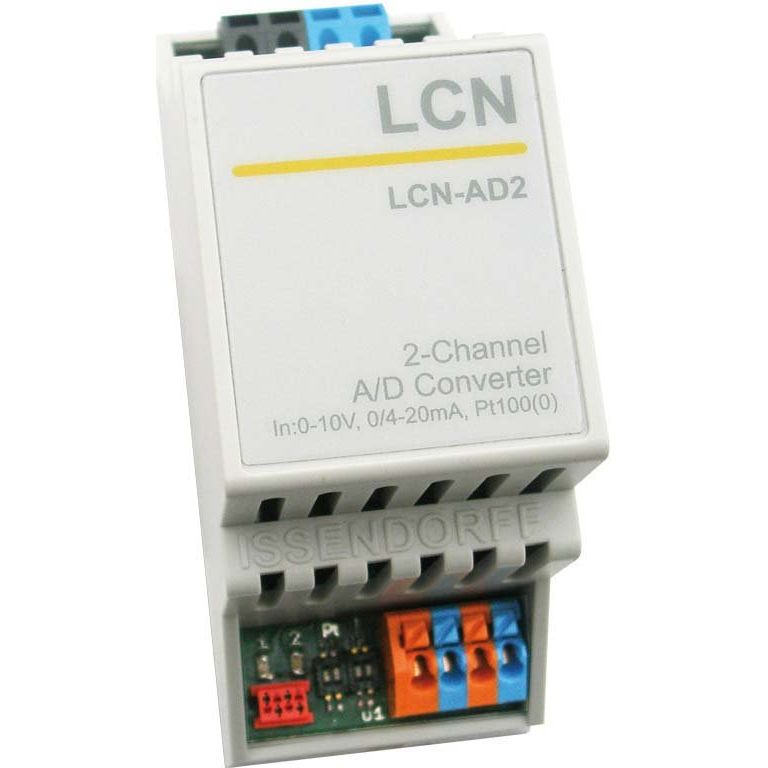 Issendorff - Bussystem-Analogeingang Analog-Digital Wandler LCN - AD2 Universal 2-fach − 1 Stück