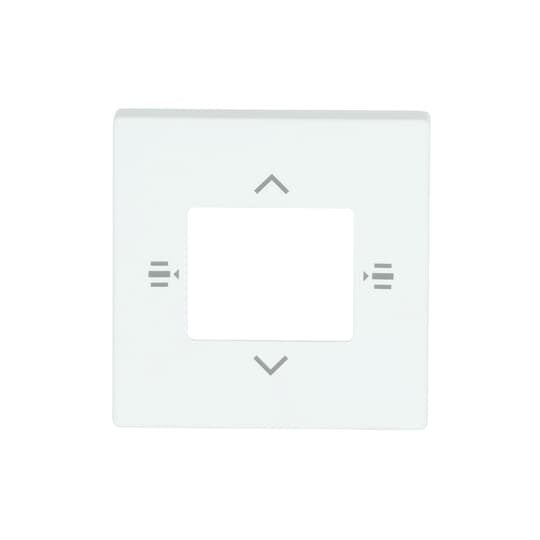 Busch-Jaeger - Einsatz/Abdeckung für Kommunikationstechnik Zentralscheibe stud-ws/mt 6108/61-884 7-fach KNX