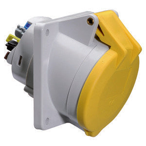 Bals Elektrotech - CEE-Anbausteckdose (IEC 60309) Anbausteckdose geneigt 32A 12870 4p 110V 4h IP44