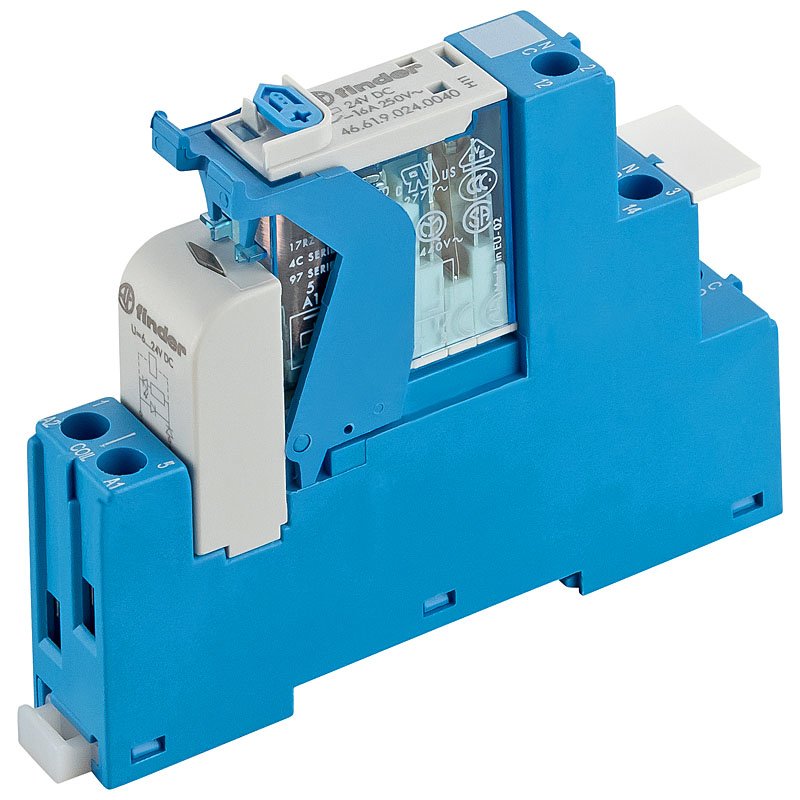 Finder - Schaltrelais Koppelrelais 4C.01.9.012.0050 − 10 Stück
