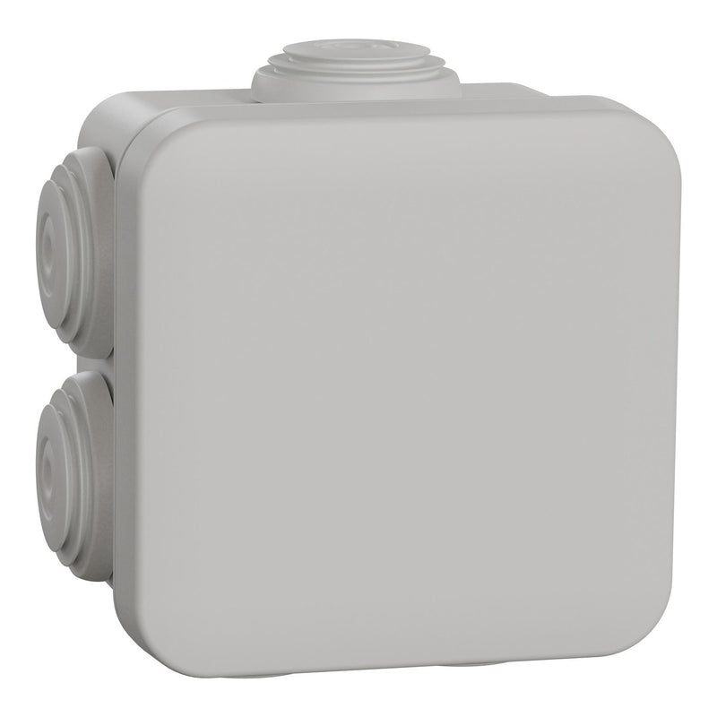 Schneider Electric - Dose, Gehäuse für Montage auf der Wand/Decke Mureva BOX, Abzweigdose, 7 ENN05032 Tüllen 20, 65x65x45m − 5 Stück