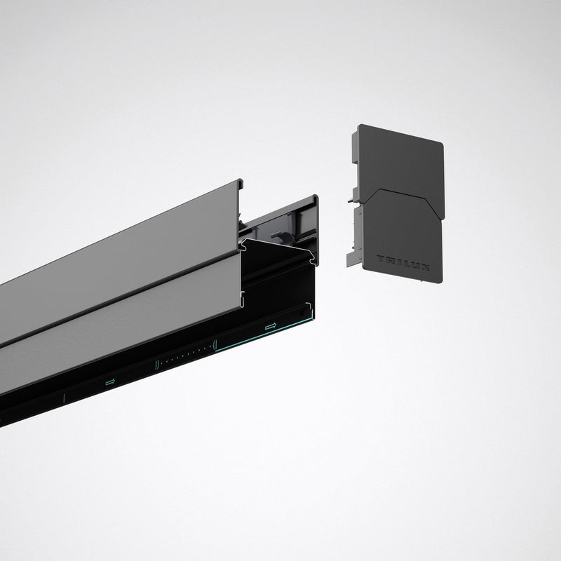 Trilux - Mechanisches Zubehör/Ersatzteile für Leuchten Kopfstück 078 Ks ind 05 schwarz