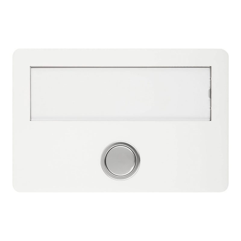 Grothe - Klingeldrücker Etagenplatte ETA 642 LED ws 1 WE