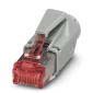 Phoenix Contact - Rechtecksteckverbinder, Set (Industriesteckverbinder) RJ45-Steckverbinder CUC-STD-C1PG#1414394 − 10 Stück