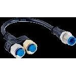 Sick - Passiver Sensor-/Aktor-Verteiler (mit Leitung) Y-Verteiler SYL-1204-G0M11-X1