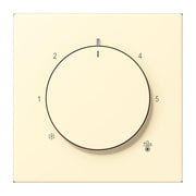 Jung - Abdeckung/Bedienelement für Installationsschalterprogramme Abdeckung für Thermostat LC 1749 BF 201 blanc (32001)