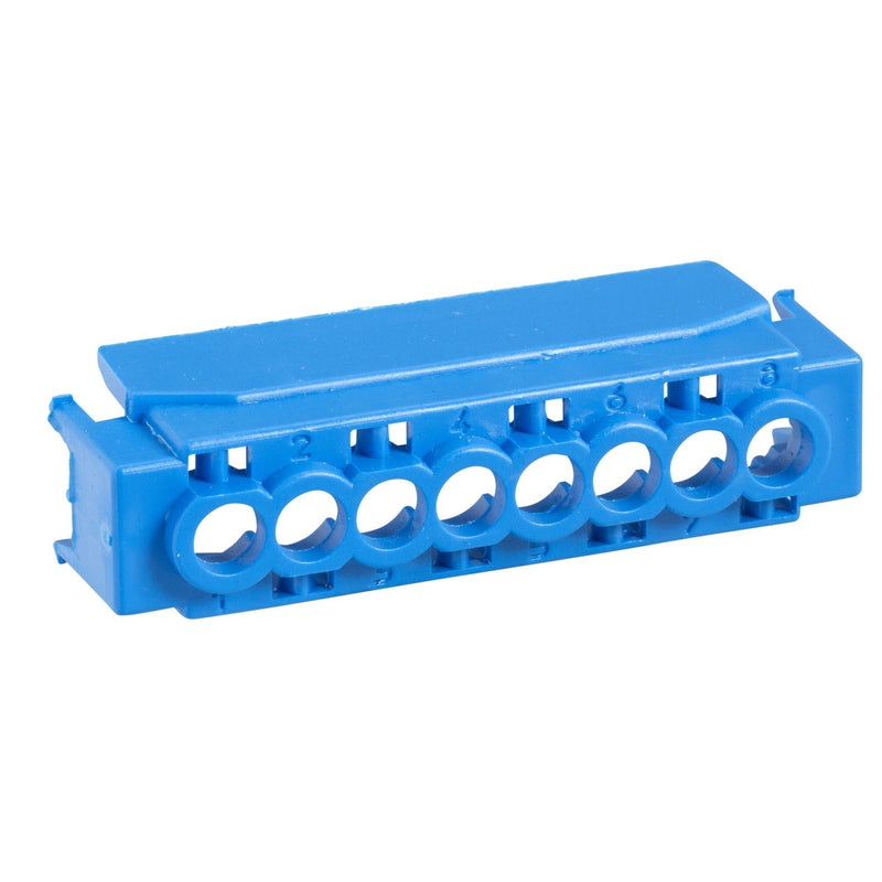 Schneider Electric - Zubehör/Ersatzteile für Kleinverteiler IP2-Abdeckung 13586 für 8 Bohrungen − 5 Stück