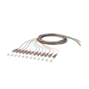 Metz Connect - LWL-Pigtail OpDAT Pigtail ST-PC 150N1AO0020E OM4 12 Farben − 12 Stück