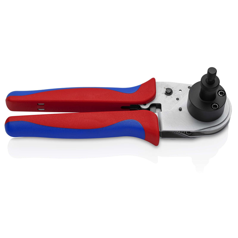 Knipex - Presswerkzeug Kabelschuhe/Verbinder, Aderendhülsen, Schirmanschluss Vierdorncrimpzange 97 52 67 DT für DT-Kontakte