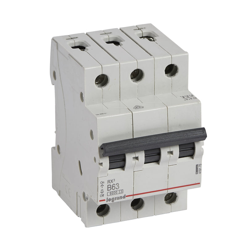 Legrand - Leitungsschutzschalter Legrand 419175 63A, 3-polig, 6kA