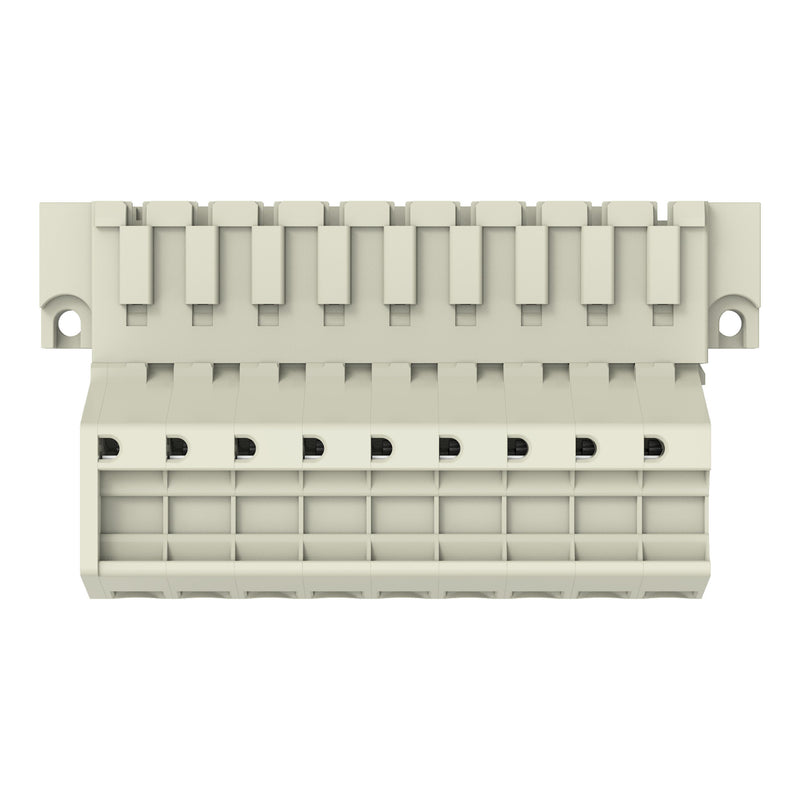 WAGO - Ein- und mehrpolige Klemmenleiste 1-Leiter-Stiftleiste 831-3209/109-000 CAGECLAMP,10mm²,lgr − 12 Stück