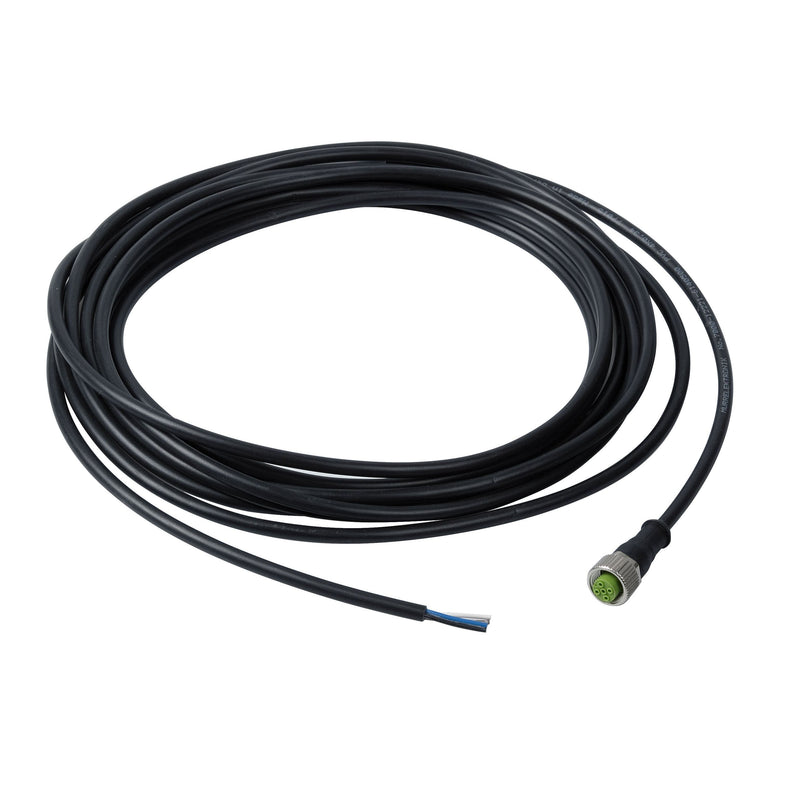 Werma - Zubehör/Ersatzteile für optische/akustische Signalgeräte Kabel 5m mit M12-Buchse 96069305 BK