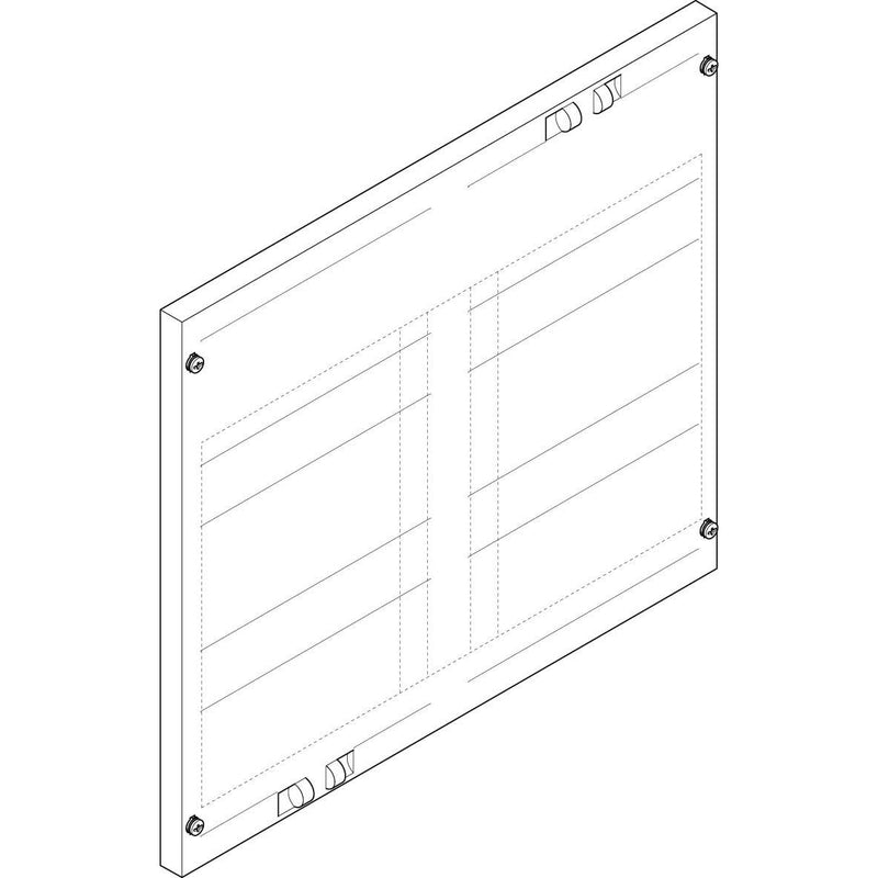 ABN - Abdeckung für Verteilerfeld Abdeckplatte FAP23722N5 (VE5) 500x450mm 2FB/3RE