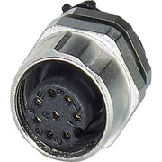 Phoenix Contact - Rundsteckverbinder, feldkonfektionierbar (Industriesteckverbinder) Wanddurchführung SACC-DSIV-F #1542790 Sensor-/Aktor − 60 Stück