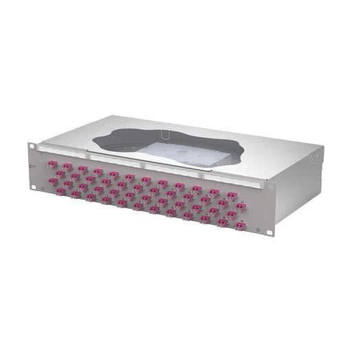 Metz Connect - Patchpanel LWL Patchfeld splice 1504877548-E 48xLC-D OM4