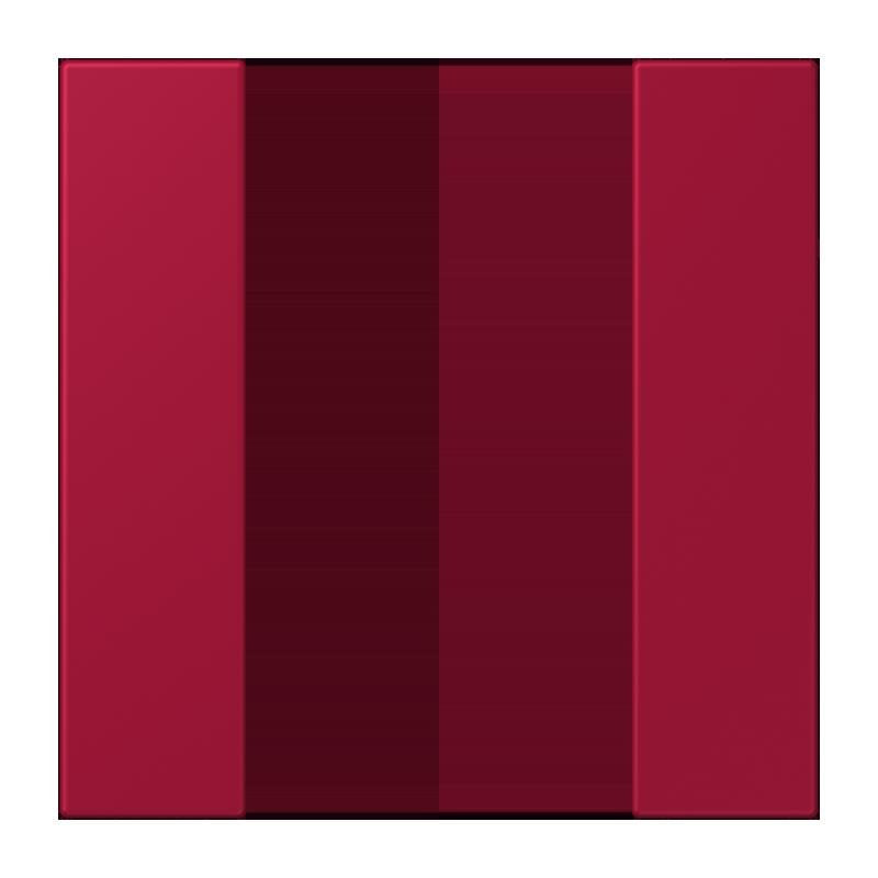 Jung - Abdeckung/Bedienelement für Installationsschalterprogramme Tastensatz 1fach LC 501 TSA 229 rouge carmin