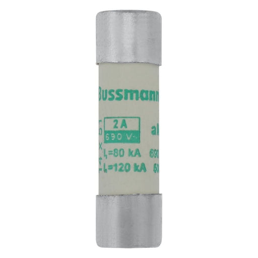 Eaton - Zylindrische Sicherung Sicherungseinsatz Nieders. CYLINDRICA#C14M2 2A AC 690V 80kA − 10 Stück