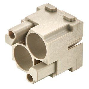 Harting - Modulträgerrahmen für Industriesteckverbinder Han-Quintax Modul 09140023104 Doppelmodul − 2 Stück