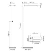 Nobile - Stehleuchte LED-Stehleuchte 1751325525 840 dimmbar
