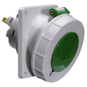 Bals Elektrotech - CEE-Anbausteckdose (IEC 60309) Anbausteckdose geneigt 16A 12842 5p >50V 2h IP67
