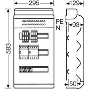 Hensel - Verteilerschrank für Energieversorgung Ladeverteiler KV EV 11kW 2100 f.2 Ladep. a 11kW