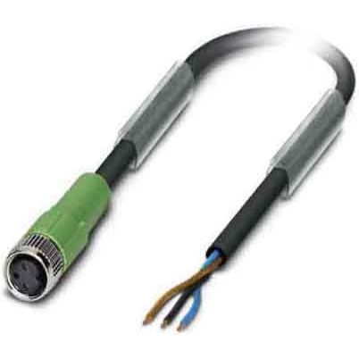 Phoenix Contact - Konfektioniertes Sensor-Aktor-Kabel Sensor-Kabel, Buchse M8 SAC3P-3,0-PUR/M8FS gerade,3p.,3m