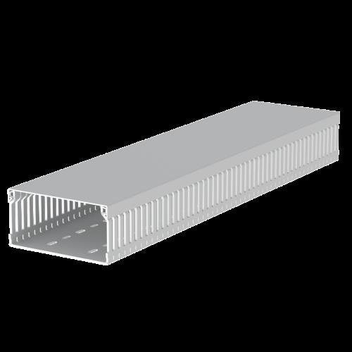 Unex - Verdrahtungskanal lgr 60.120.88 RAL7035 60x120 − 12 Meter